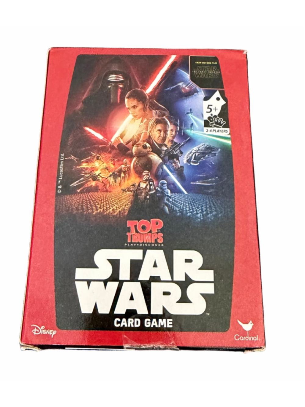 Star Wars Top Trumps Card Game Cardinal Disney The Force Awakens Complete